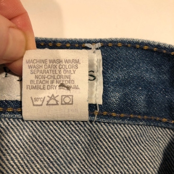 Vintage Jay Jacobs High Waisted Tapered Mom Jeans Size 3/4 100% Cotton - Picture 3 of 9